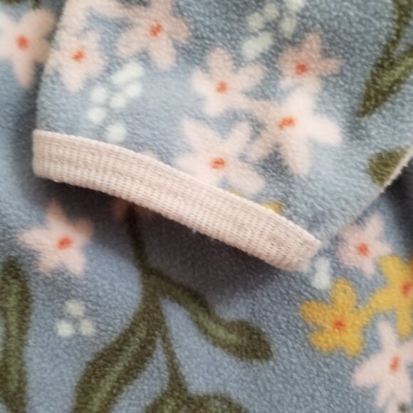 **EUC** Carter’s Girls Floral Print Pajama Set Size 5 - Picture 6 of 9